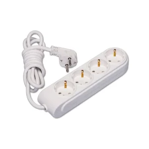 ay ka 4 gang ungrounded group socket with 2m 2 0.75mm cable 22 1