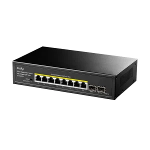 cudy gs1008ps2 8 port gigabit poe switch with 2 gigabit sfp slots 1