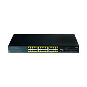 cudy gs5024ps4 400w 24 port layer 3 managed gigabit poe switch with 4 10g sfp slots 400w 1