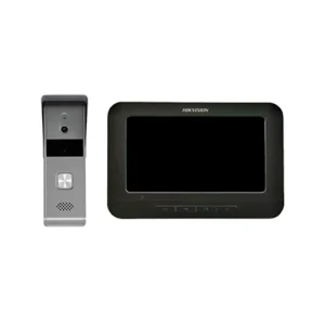 ds kis205t qara analoq intercom kit hikvision