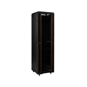 eurolink floor standing rack cabin 42u 600 1000mm4 fans1 shelf