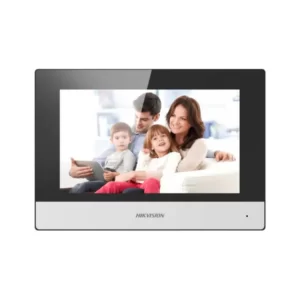 DS-KH6320-WTE1 KH6 Series IP-Based Indoor Station 7-inch TFT touch scree Monitor WHITE