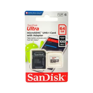 SANDISK MICRO SDXC 64GB UHS-I SDSQUNR-064G-GN3MN ELK