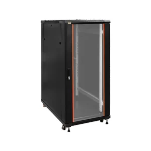 EUROLINK — Floor standing rack cabin 27U 600 800mm,4 fans+1 shelf