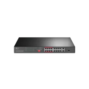 TL-SL1218P UN 16-Port 10 100Mbps+2-Port Gigabit Rackmount Switch with 16-Port PoE+