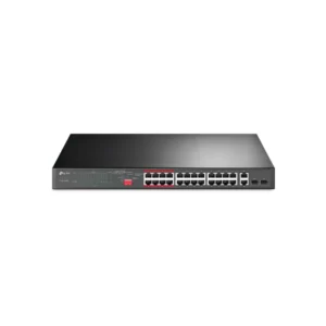 TL-SL1226P UN 24-Port 10 100Mbps + 2-Port Gigabit Unmanaged PoE+ Switch