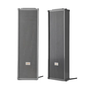 PEARLLER HYS2440  5"x4 Aluminium Public Address Column Speaker,40-20W 100V/70V IP56