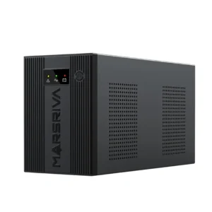 MR-UF2000 2000VA/1200W Smart Line-Interactive UPS, LED version, 2 AC Outlets, 2*12V/9Ah, metal hous